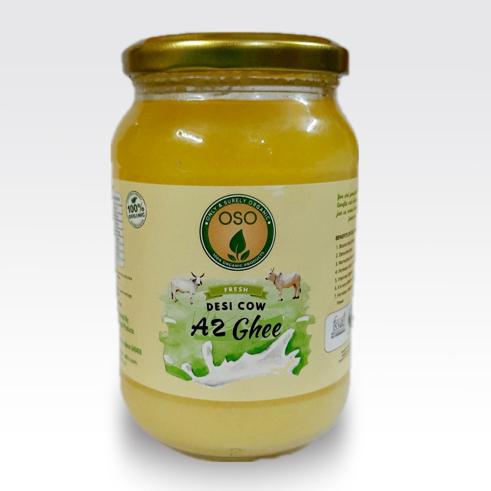 OSO India - Organic Desi Cow Ghee A2