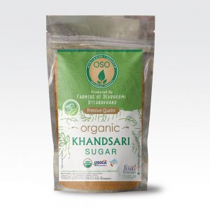 OSO India - Organic Khandsari Brown (Raw Sugar) 500gm